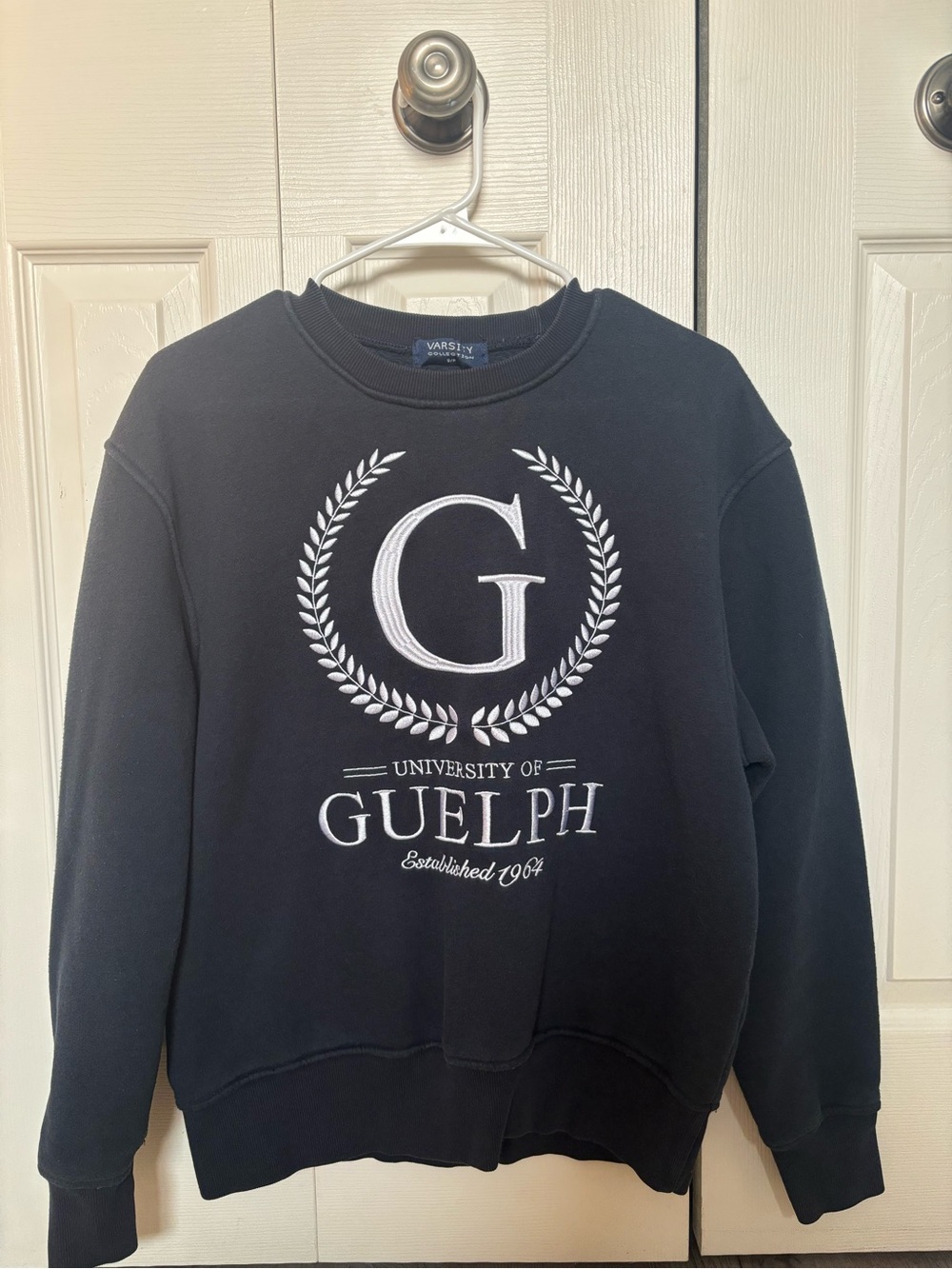 Navy University of Guelph Crewneck Sweater
